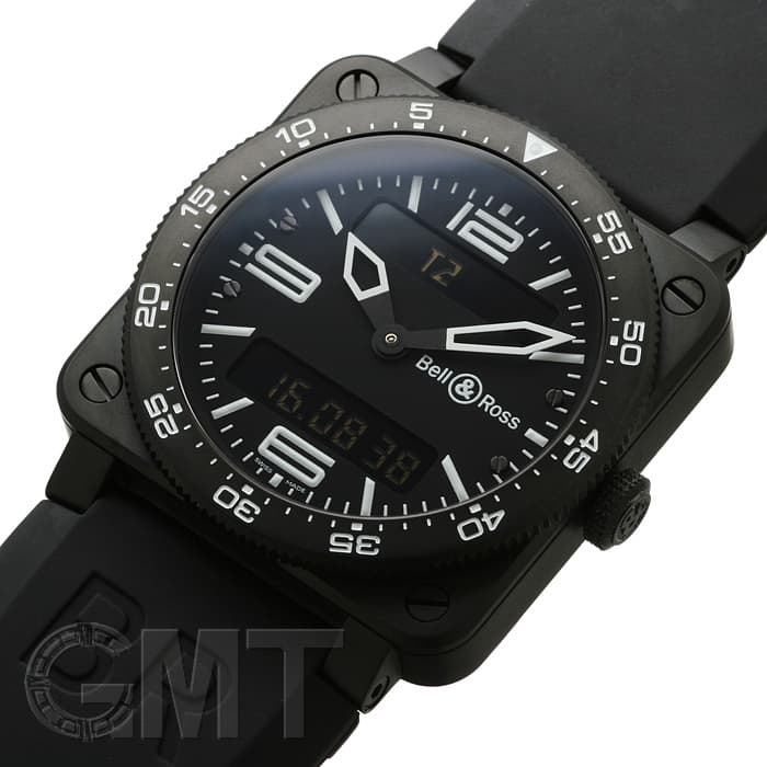 新品)BELL & ROSS ベル&ロス BR BR03-88-S AVIATION PVD（商品ID
