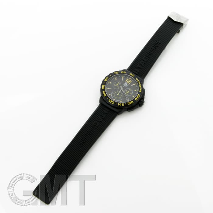 中古)TAG HEUER タグ・ホイヤー F1 クロノグラフ フルブラック CAU111E 