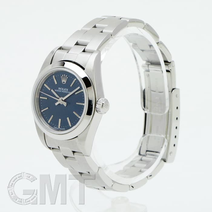 中古)ROLEX ロレックス オイスターパーペチュアル 76080 ブルー