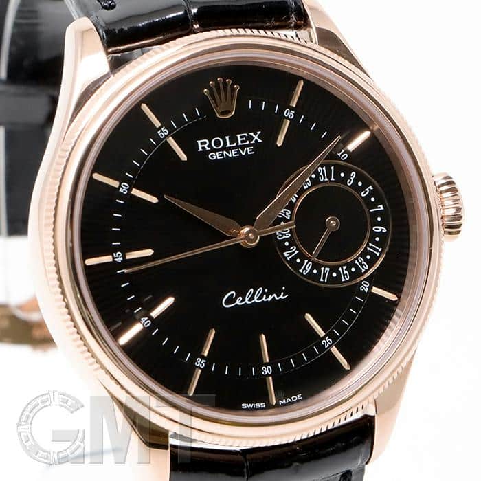 中古)ROLEX ロレックス チェリーニ デイト 50515 ブラック（商品ID