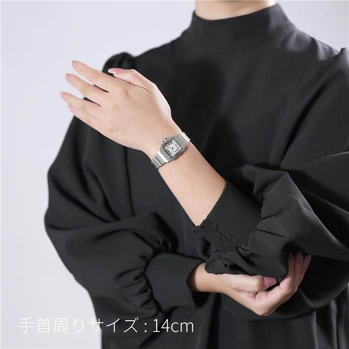本日限定価格☆美品☆カルティエ W20056D6 サントスガルベ 腕時計 中古)CARTIER カルティエ サントス ガルベ SM W20056D6（商品ID