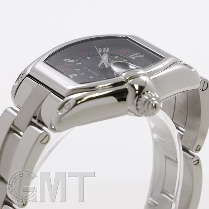 中古)CARTIER カルティエ ロードスター LM W62002V3 ブラックアラビア