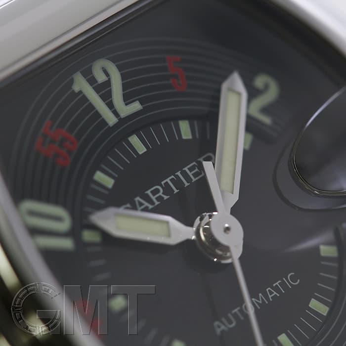 中古)CARTIER カルティエ ロードスター LM W62002V3 ブラックアラビア