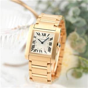 中古)CARTIER カルティエ タンク フランセーズ MM クォーツ