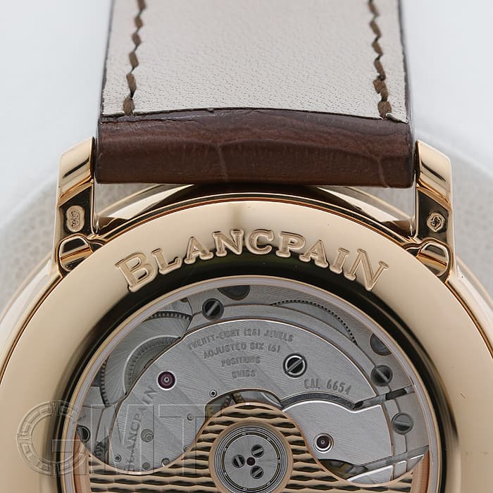 新品)BLANCPAIN ブランパン ヴィルレ コンプリートカレンダー 6654