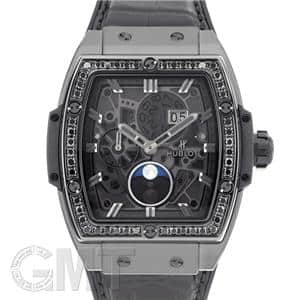 HUBLOT ウブロ ビッグバン スピリット オブ ビッグ・バン ムーンフェイズ オールブラック ダイヤモンド  647.CI.1110.LR.1200 メイン
