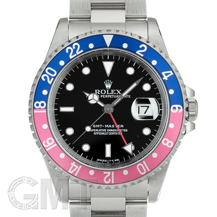 中古)ROLEX ロレックス GMTマスター 16700 ブルー/レッド オール