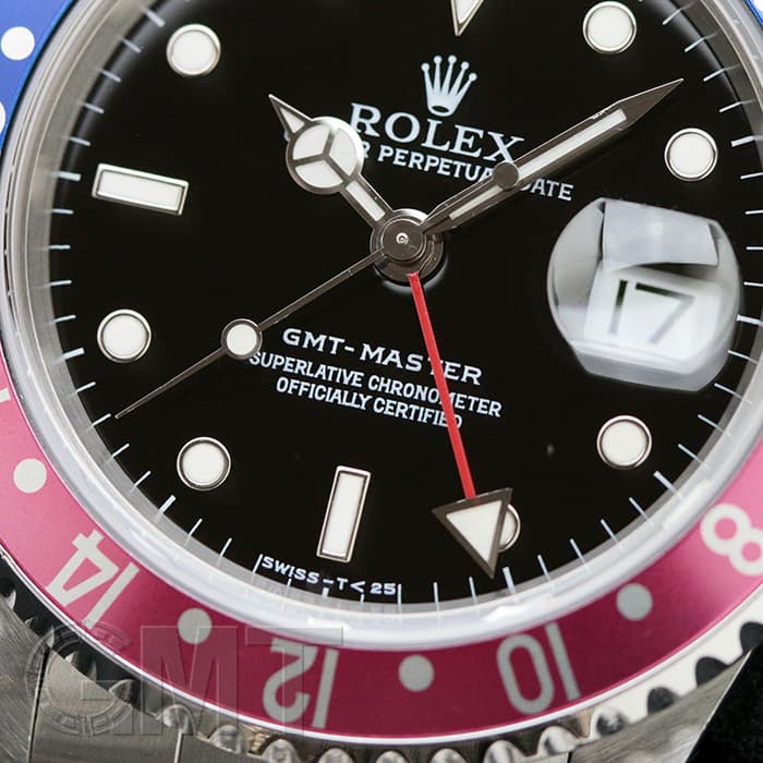 中古)ROLEX ロレックス GMTマスター 16700 ブルー/レッド オール
