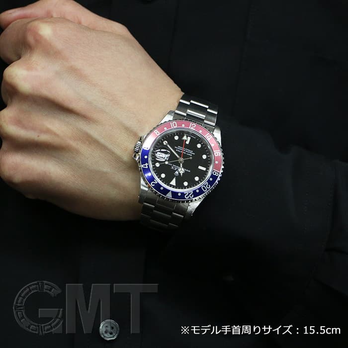 中古)ROLEX ロレックス GMTマスター 16700 ブルー/レッド オール