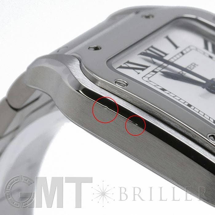 Cartier カルティエサントスMM(WSSA0029)用レザーベルト Cartier カルティエサントスMM(WSSA0029)用レザーベルト - メルカリ