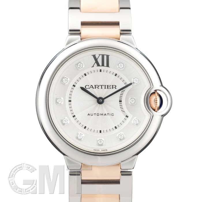 新品)CARTIER カルティエ バロンブルー バロンブルー MM 36mm 11P  