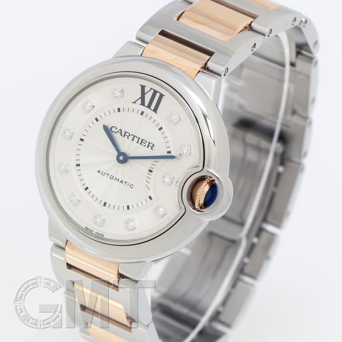 新品)CARTIER カルティエ バロンブルー バロンブルー MM 36mm 11P