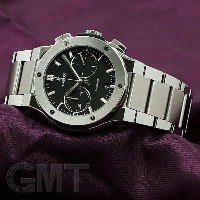 ウブロ HUBLOT クラシックフュージョン クロノグラフ チタニウム