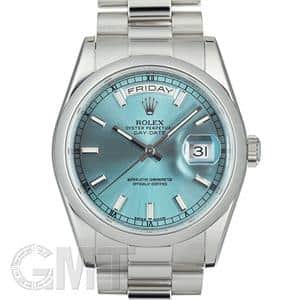 ROLEX ロレックス デイデイト 118206 アイスブルー バーインデックス メイン