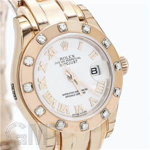 ROLEX ロレックス デイトジャスト パールマスター 29 ホワイト ローマ 80315 メイン