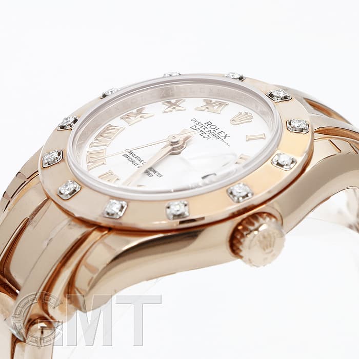 中古 ロレックス ROLEX 80315 ランダムシリアル ホワイト レディース 腕時計 ROLEX - 中古 ロレックス ROLEX 80315 ランダムシリアル ホワイト
