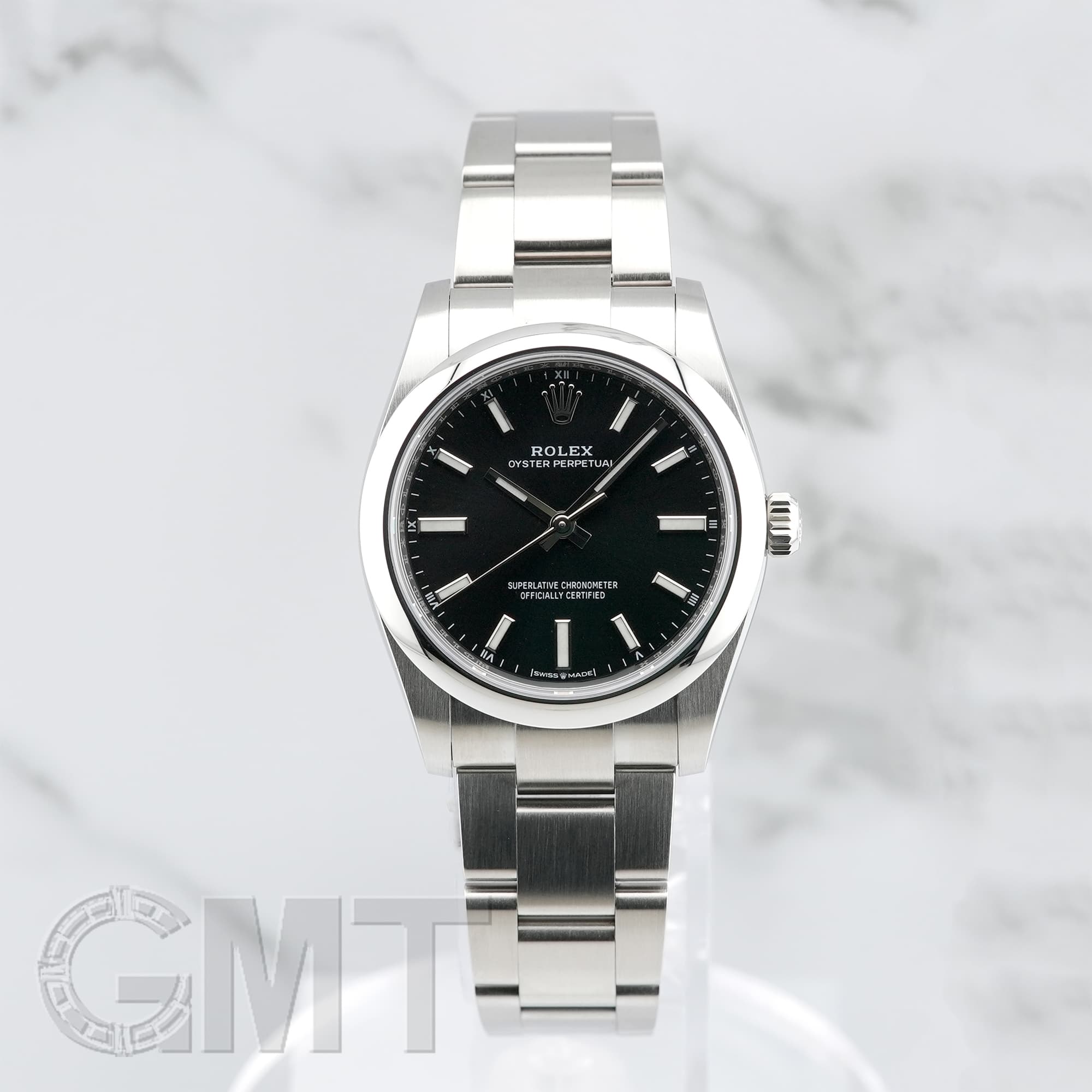 中古)ROLEX ロレックス オイスターパーペチュアル 124200 ブラック 