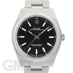 ROLEX ロレックス オイスターパーペチュアル 39 114300 ブラック メイン