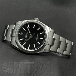 中古)ROLEX ロレックス オイスターパーペチュアル 39 114300 ブラック