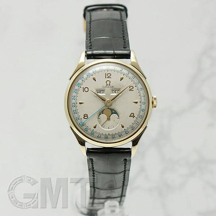 中古)OMEGA オメガ コスミック トリプルカレンダー ムーンフェイズ