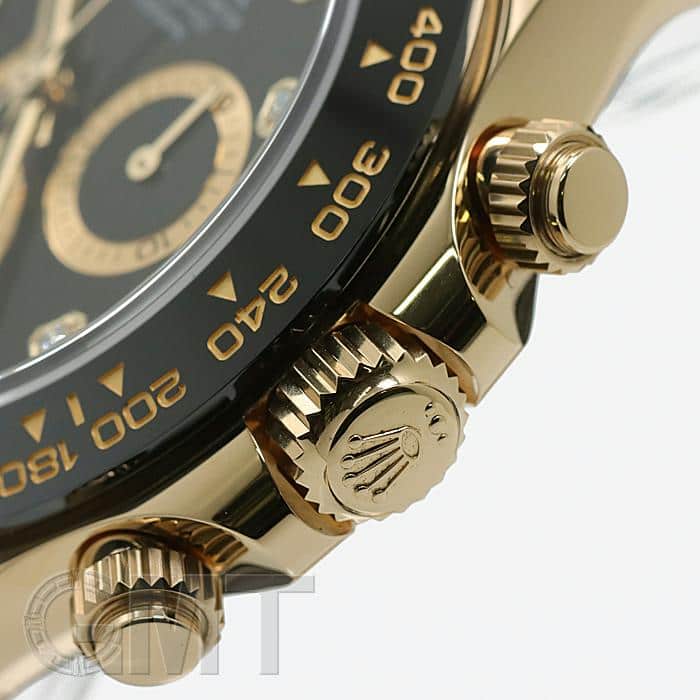 中古)ROLEX ロレックス デイトナ 116518LNG ブラック 8Pダイヤ NEW