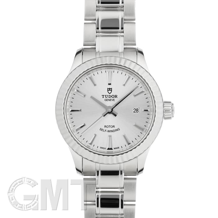 新品)TUDOR チューダー スタイル シルバー 28mm 12110（商品ID