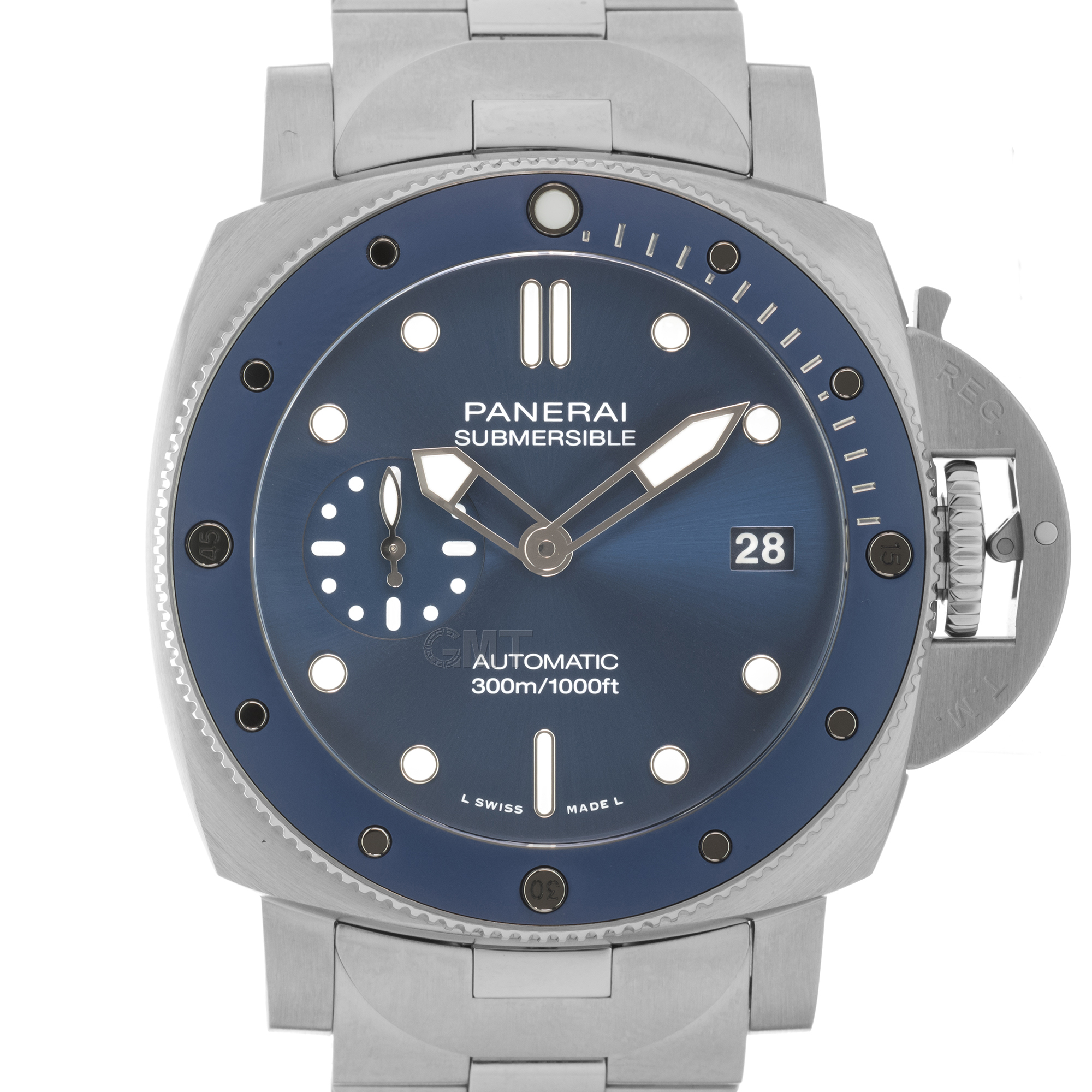 新品)OFFICINE PANERAI オフィチーネ パネライ サブマーシブル ブルー