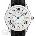 CARTIER カルティエ ロンドソロ ロンドソロ XL  シルバー SS/革 W6701010