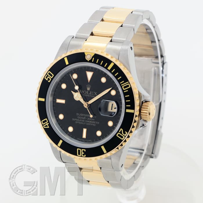 中古)ROLEX ロレックス サブマリーナー デイト 16803 ブラック（商品ID