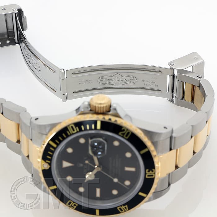 中古)ROLEX ロレックス サブマリーナー デイト 16803 ブラック（商品ID