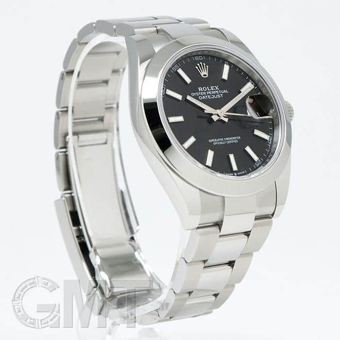 中古)ROLEX ロレックス デイトジャスト 41 126300 ブラック オイスター