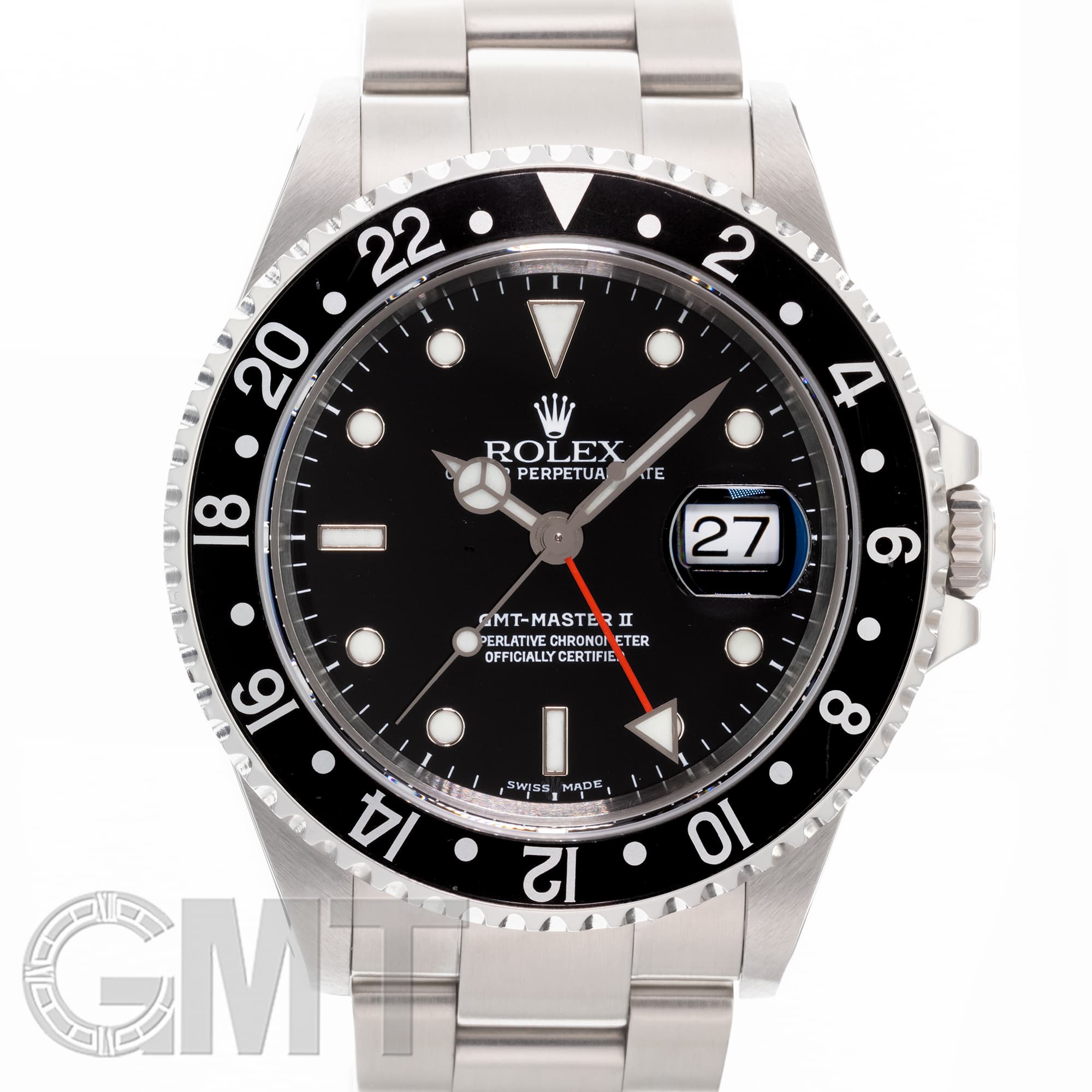 中古)ROLEX ロレックス GMTマスター II 16710 ブラック（商品ID