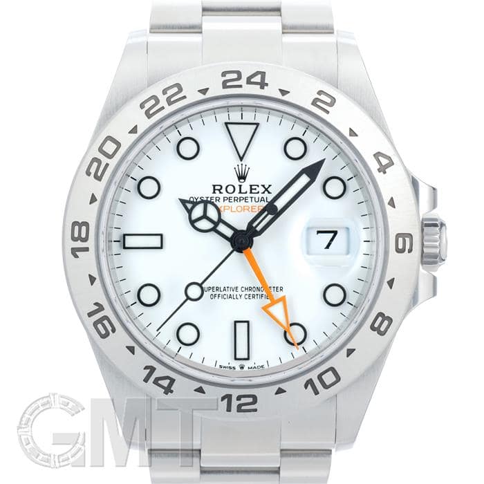 中古)ROLEX ロレックス エクスプローラー II 226570 ホワイト