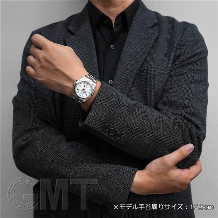 中古)ROLEX ロレックス エクスプローラー II 226570 ホワイト（商品ID