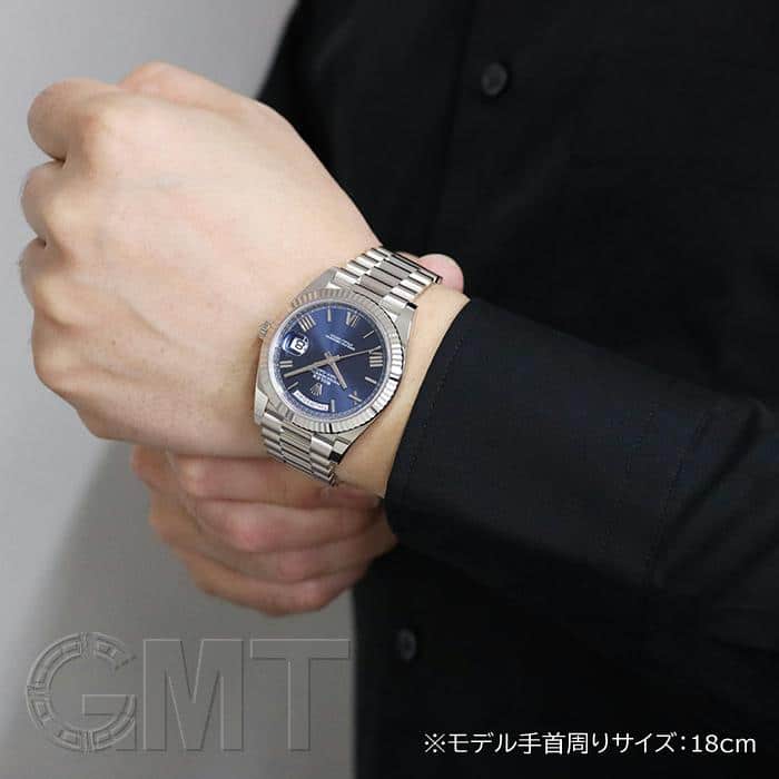 中古)ROLEX ロレックス デイデイト 40 228239 ブルーローマ（商品ID