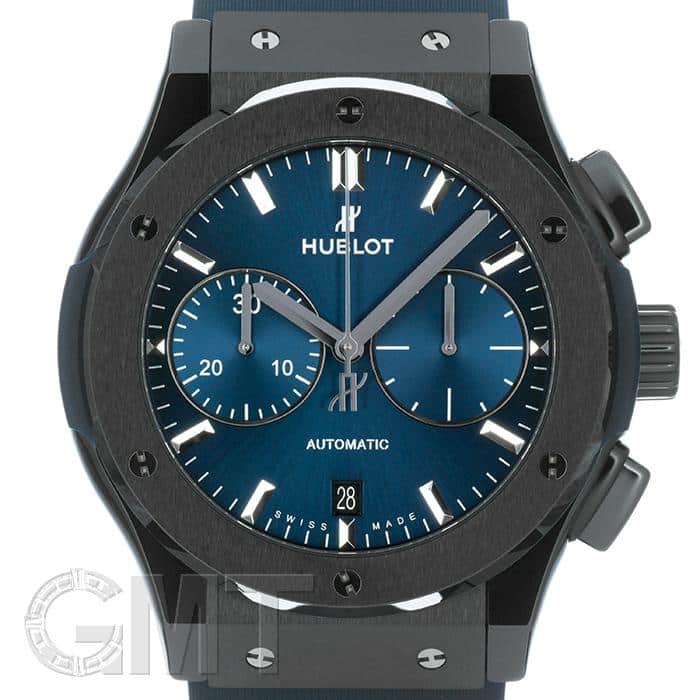 新品)HUBLOT ウブロ クラシック フュージョン セラミックブルー クロノ