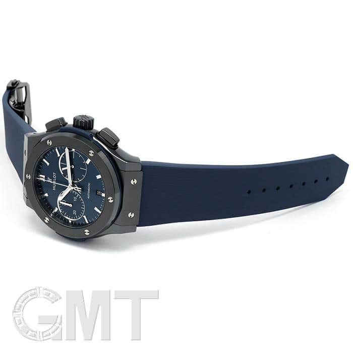 新品)HUBLOT ウブロ クラシック フュージョン セラミックブルー クロノ