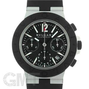 BVLGARI ブルガリ アルミニウム アルミニウム クロノグラフ ブラック 103868 メイン