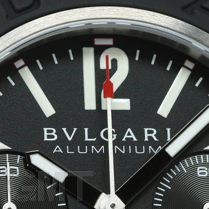 新品)BVLGARI ブルガリ アルミニウム アルミニウム クロノグラフ