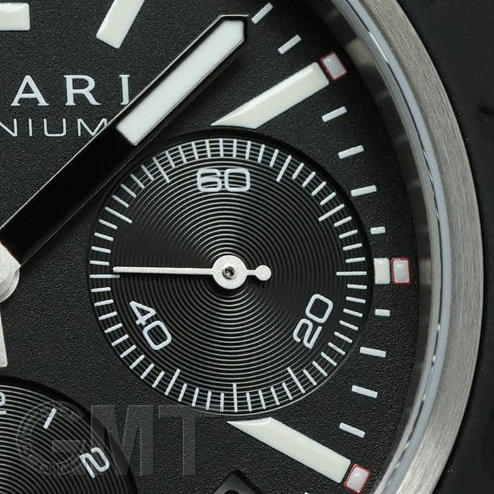 新品)BVLGARI ブルガリ アルミニウム アルミニウム クロノグラフ