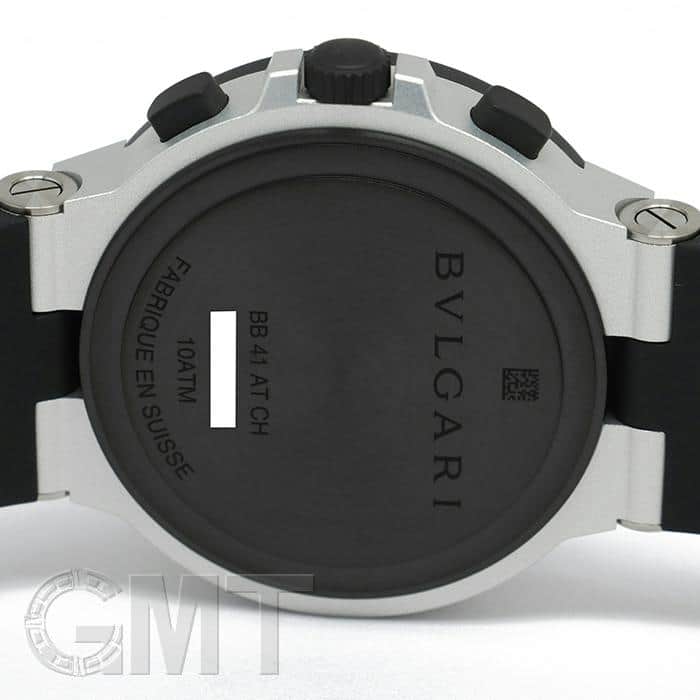 新品)BVLGARI ブルガリ アルミニウム アルミニウム クロノグラフ