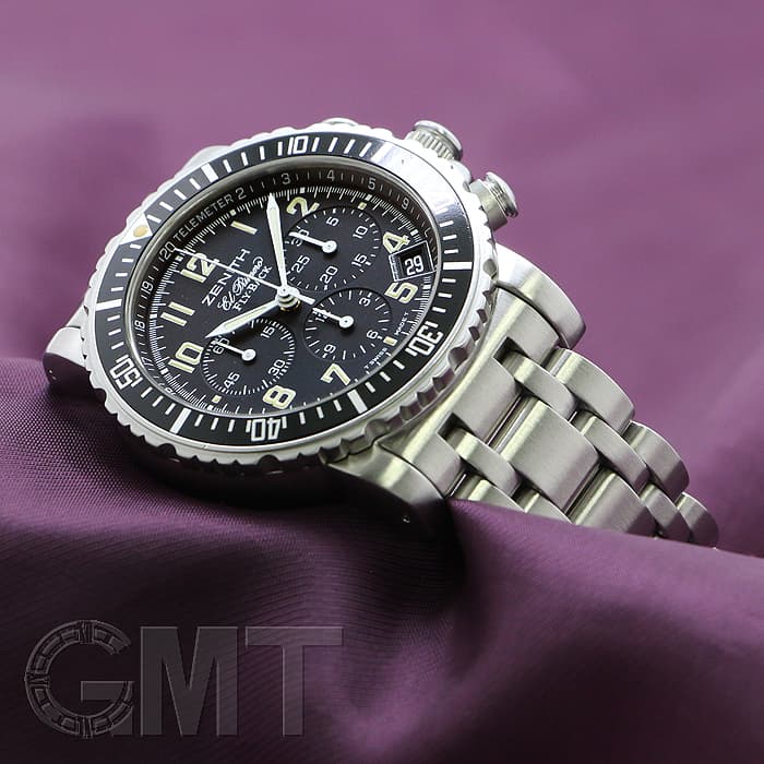 中古)ZENITH ゼニス エル・プリメロ レインボーフライバック