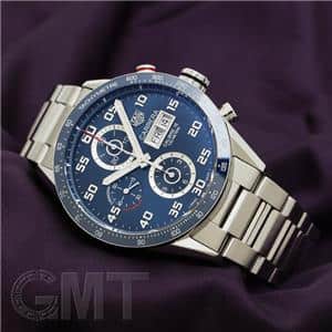 TAG HEUER タグ・ホイヤー カレラ Cal.16 クロノグラフ デイデイト ブルー CV2A1V.BA0738 メイン