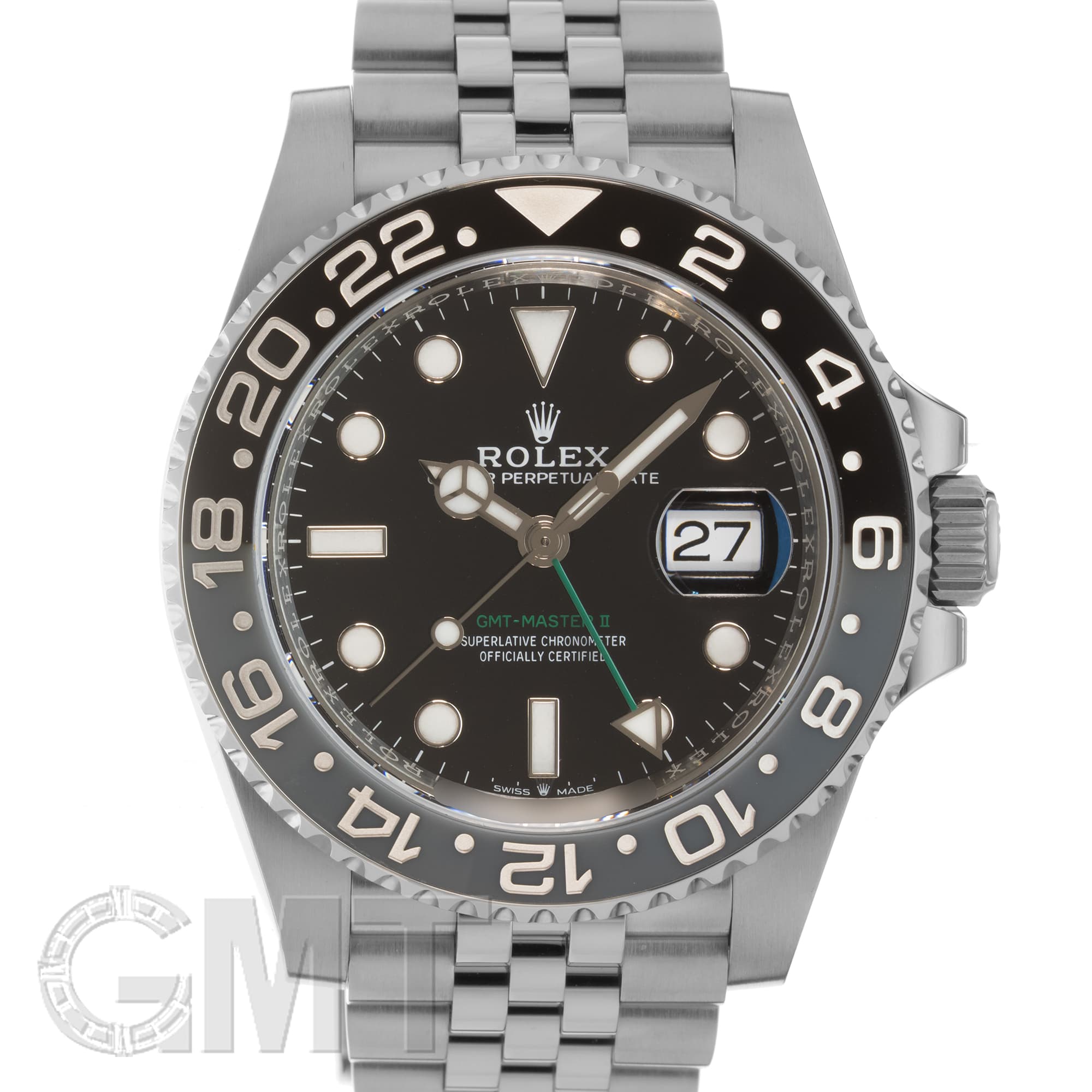 中古)ROLEX ロレックス GMTマスター II 126710GRNR ジュビリー