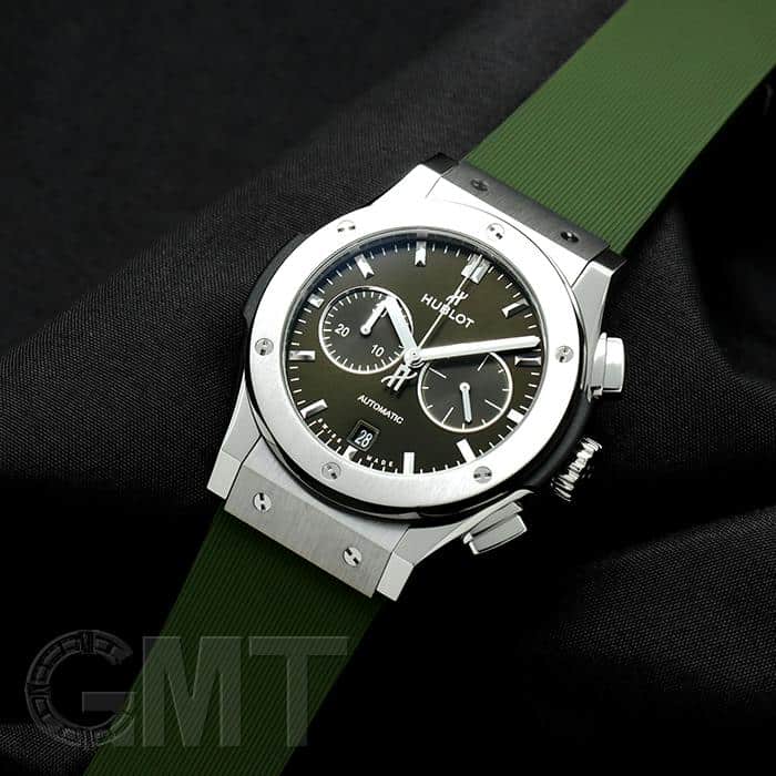 新品)HUBLOT ウブロ クラシック チタニウム クロノグラフ