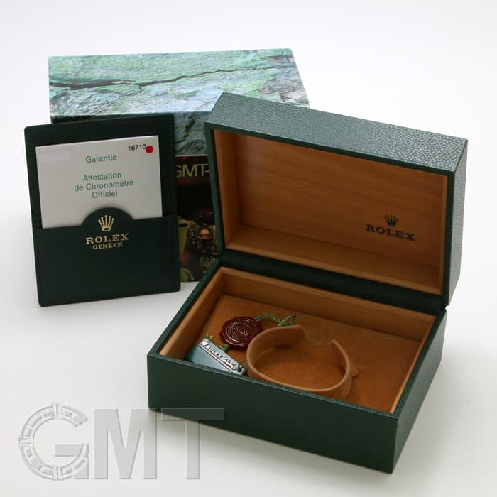 ロレックス箱　GMTマスターⅡ 箱のみ　余りコマ 中古)ROLEX ロレックス GMTマスター II 126710BLRO（商品ID