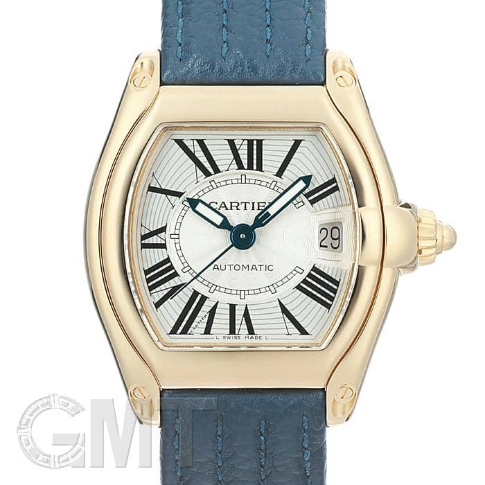 中古)CARTIER カルティエ ロードスター LM W62005V2 イエローゴールド