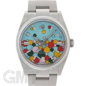 ROLEX ロレックス オイスターパーペチュアル 36 126000 ターコイズブルー セレブレーションモチーフ メイン