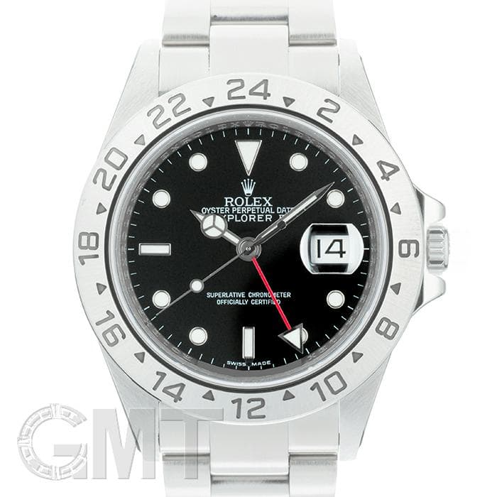 ROLEX エクスプローラーⅡ 掛時計 ロレックス エクスプローラー 2 Ⅱ 販促用 壁掛け 時計 SS×白