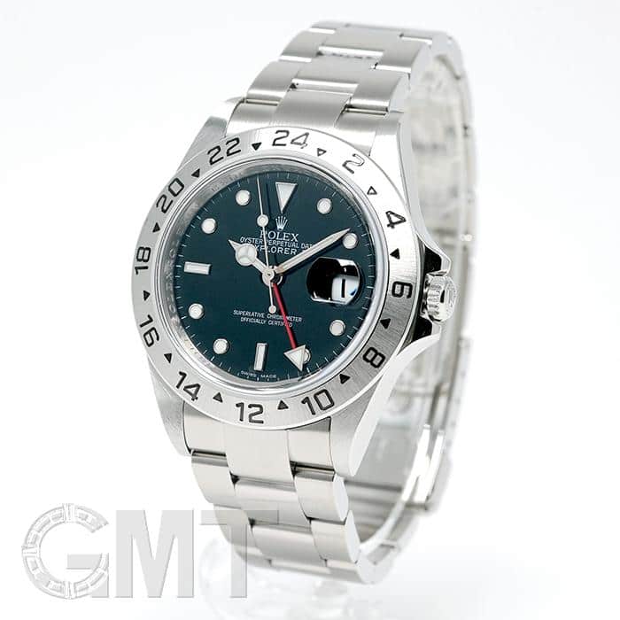 中古)ROLEX ロレックス エクスプローラー II 16570 ブラック（商品ID